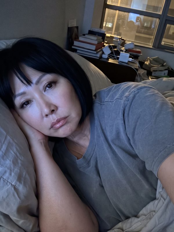 Yumi on a quiet night in